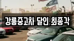 강릉중고차 달인 최종각