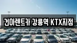 건아렌트카 강릉역 KTX지점