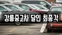 강릉중고차 달인 최종각