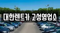 대한렌트카 고성영업소