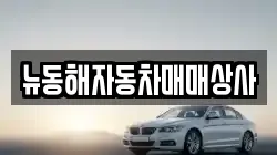 뉴동해자동차매매상사