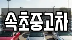 속초중고차