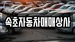 속초자동차매매상사