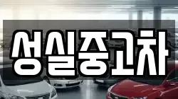 성실중고차