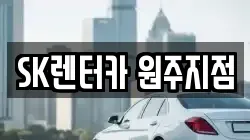 SK렌터카 원주지점