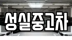 성실중고차