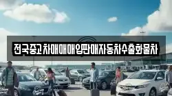전국중고차매매매입판매자동차수출화물차