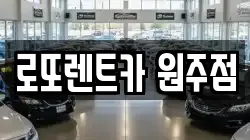 로또렌트카 원주점