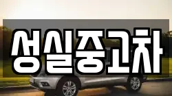 성실중고차