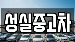 성실중고차