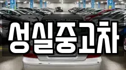 성실중고차