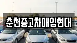 춘천중고차매입현대