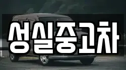 성실중고차