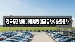 전국중고차매매매입판매자동차수출화물차