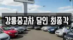 강릉중고차 달인 최종각