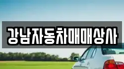 강남자동차매매상사