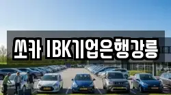 쏘카 IBK기업은행강릉