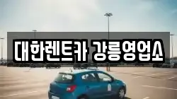 대한렌트카 강릉영업소