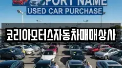 코리아모터스자동차매매상사