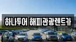 하나투어 해피관광렌트카