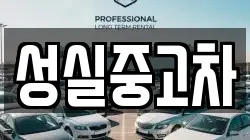 성실중고차