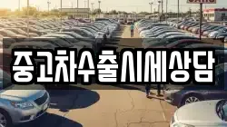 중고차수출시세상담
