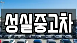성실중고차