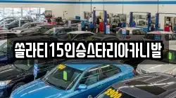 쏠라티15인승스타리아카니발