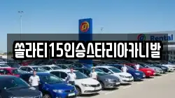 쏠라티15인승스타리아카니발