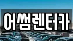 어썸렌터카
