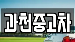 과천중고차
