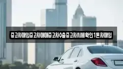 중고차매입중고차매매중고차수출중고차시세확인1톤차매입
