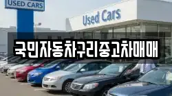 국민자동차구리중고차매매