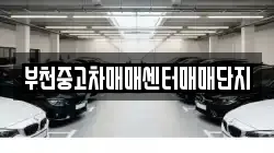 부천중고차매매센터매매단지