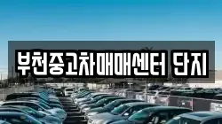 부천중고차매매센터 단지