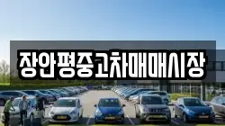 장안평중고차매매시장