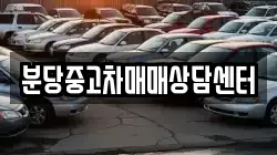분당중고차매매상담센터