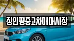 장안평중고차매매시장