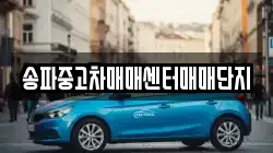 송파중고차매매센터매매단지