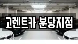 고렌트카 분당지점