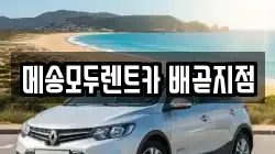 메송모두렌트카 배곧지점