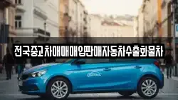 전국중고차매매매입판매자동차수출화물차