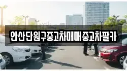 안산단원구중고차매매중고차팔카