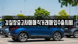김실장중고차매매직거래매입수출시세