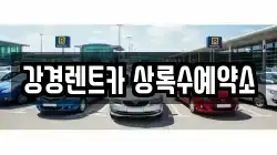 강경렌트카 상록수예약소