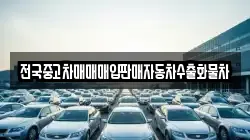 전국중고차매매매입판매자동차수출화물차