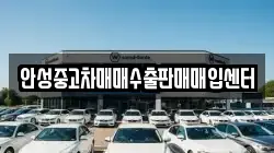 안성중고차매매수출판매매입센터