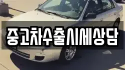 중고차수출시세상담