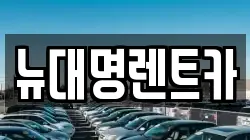 뉴대명렌트카
