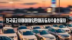 전국중고차매매매입판매자동차수출화물차
